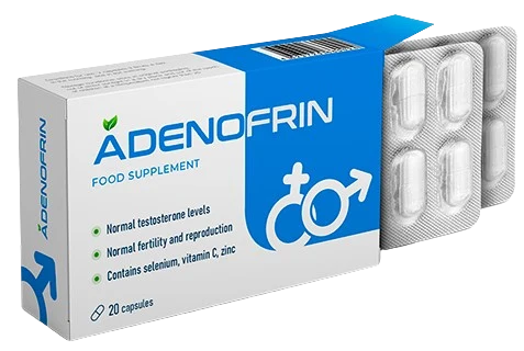Adenofrin — Φυσικές Κάψουλες για τον Προστάτη και την Ανδρική Ευεξία