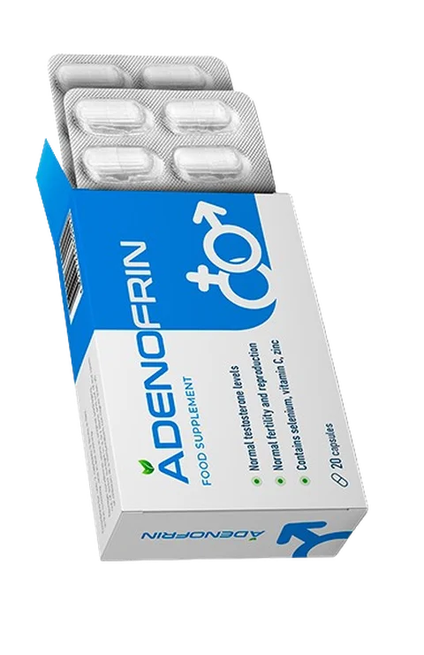 Adenofrin cápsulas para a próstata e a saúde urológica masculina em Portugal