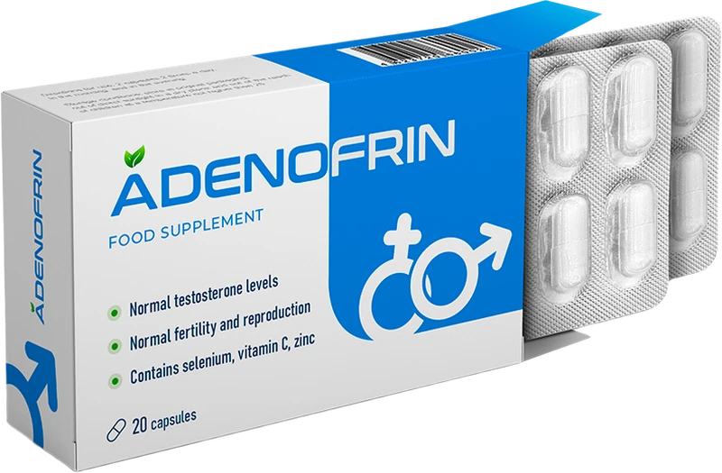 Adenofrin — Botanical Capsules for Prostate Health and Male Vitality