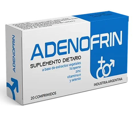 Adenofrin cápsulas para la próstata y la salud urológica masculina en Argentina