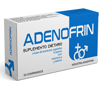 Adenofrin — Cápsulas Naturales para la Próstata y la Vitalidad Masculina
