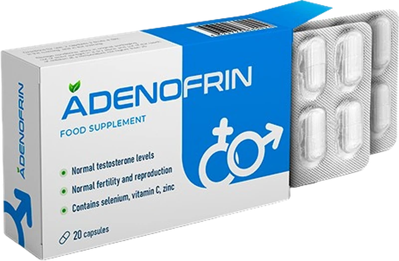 Adenofrin капсули за простата и мъжко урологично здраве